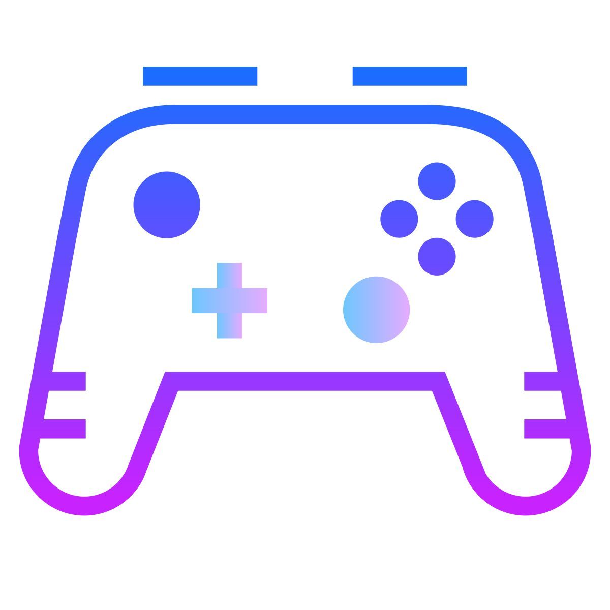 gradient style controlador nintendo switch pro icon