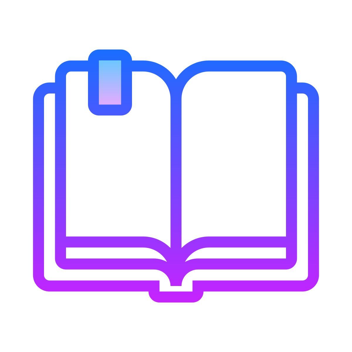 gradient style apri libro icon