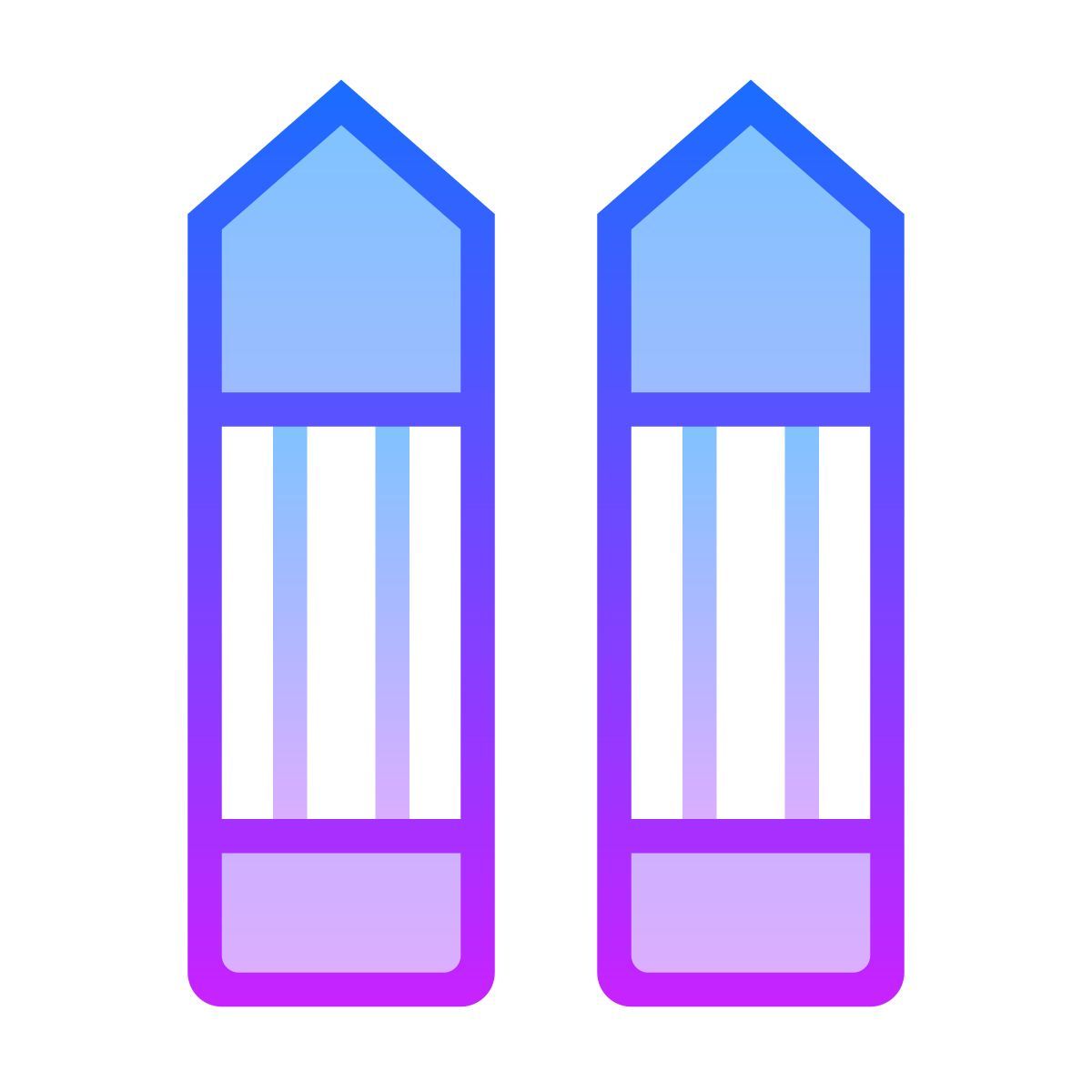 gradient style pastel icon