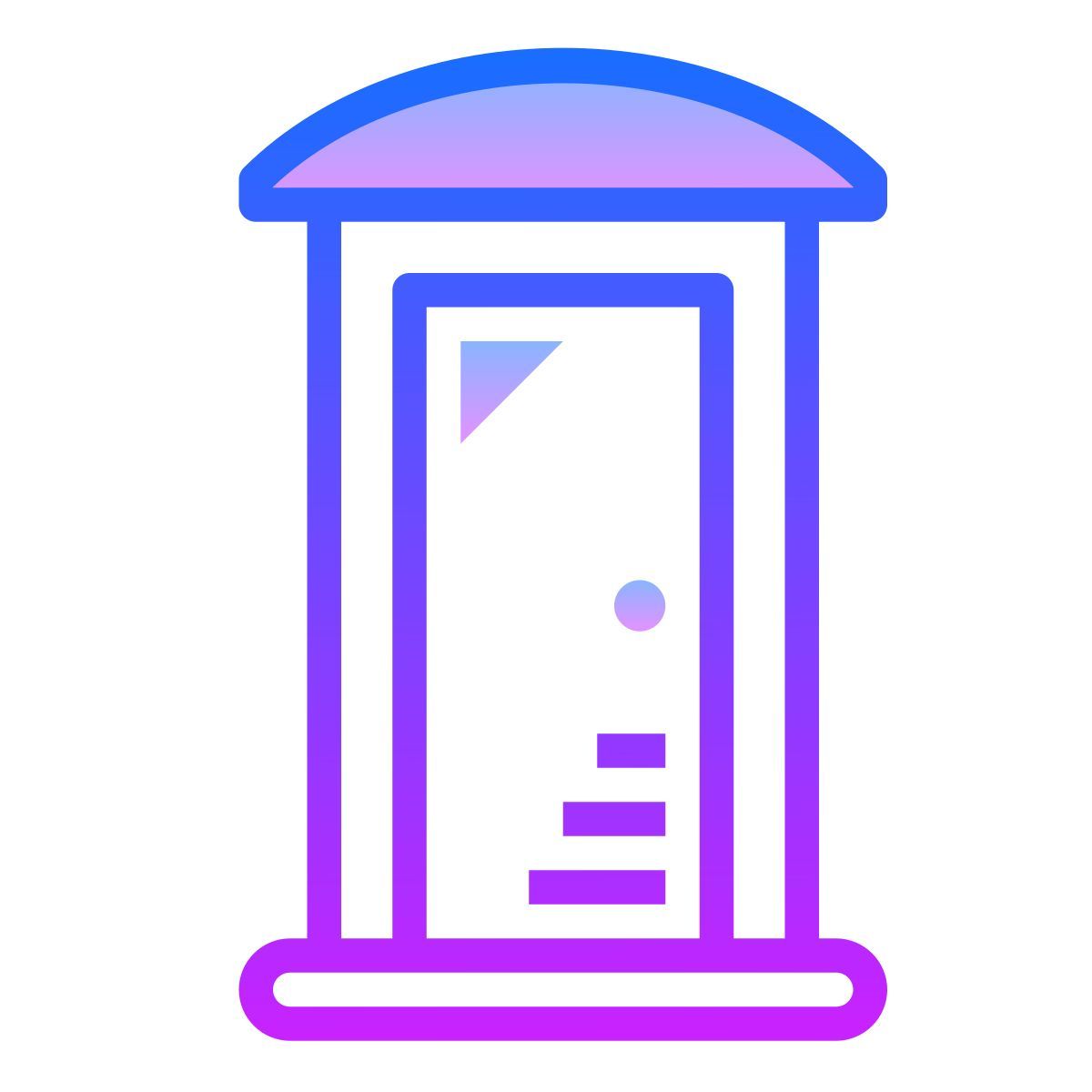 gradient style wc portatile icon