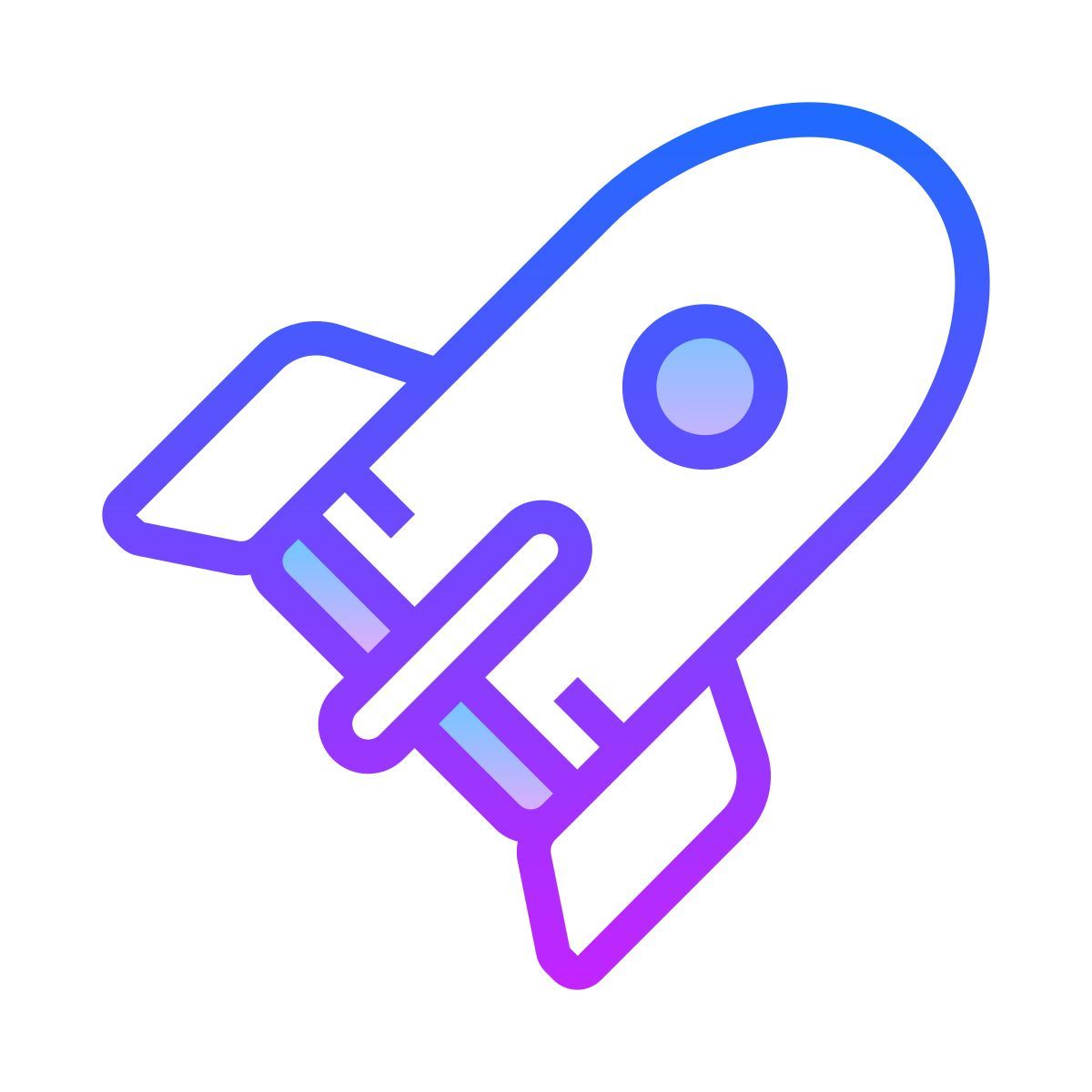 gradient style startup icon