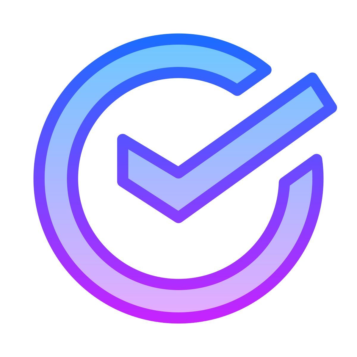 gradient style sberbank icon