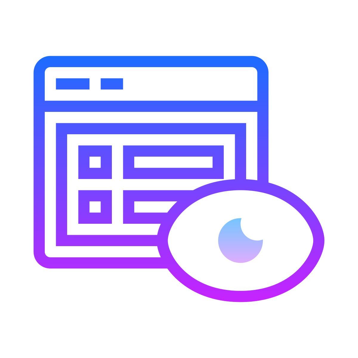 gradient style 显示属性 icon