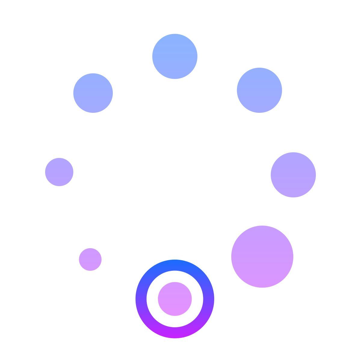 gradient style 微调框3 icon