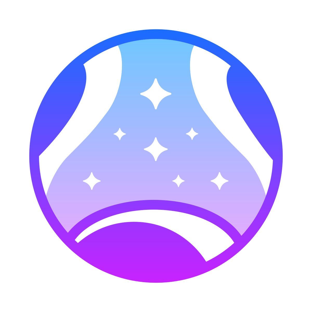 gradient style starfield watch icon