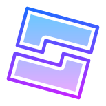 Roblox Studio icon in Gradient Line Style