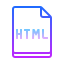 Type de fichier HTML icon