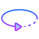 Download 3D Rotate Icon - Free Download, PNG and Vector
