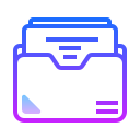 folder invoices icon