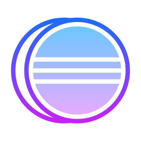 Java Eclipse icon in Gradient Line Style