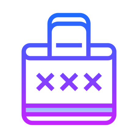 Redeem icon in Gradient Line Style