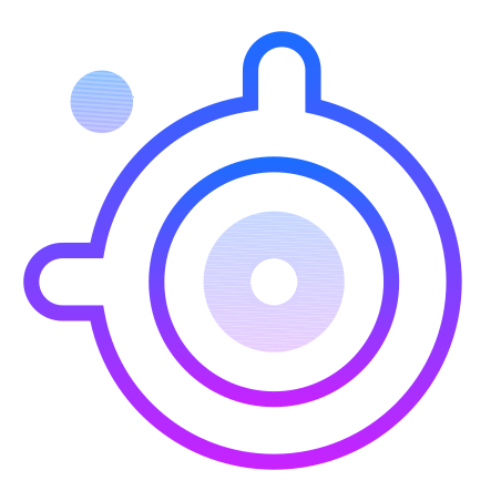 Steelseries icon in Gradient Line Style
