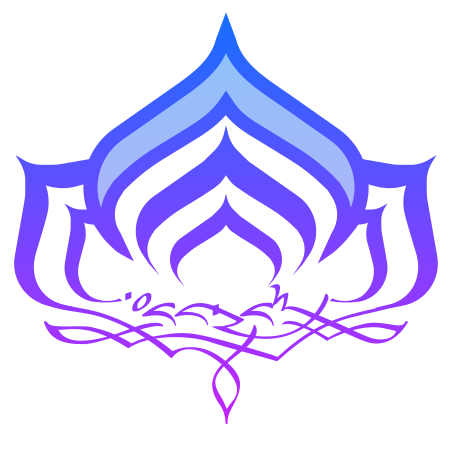 グラデーションライン スタイルでの Warframe のアイコン グラデーションライン スタイルでの Warframe のアイコン