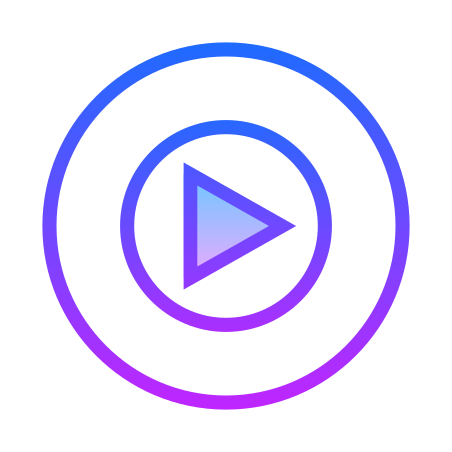 Youtube Aesthetic Icon Purple