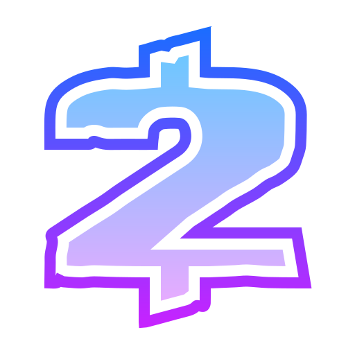 渐变线风格的Payday 2图标。