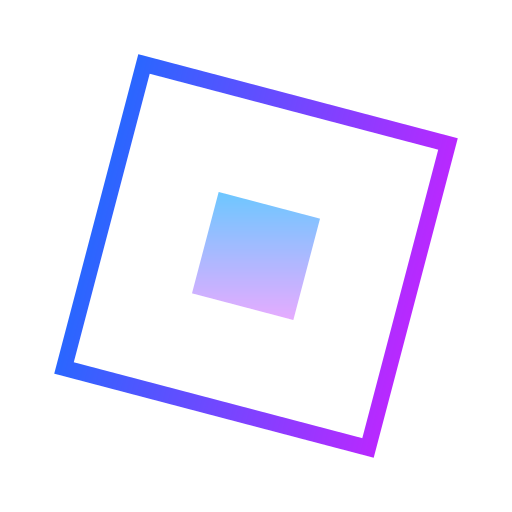 Roblox Icon In Gradient Line Style