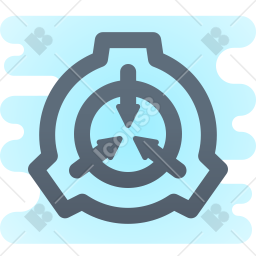 SCP Foundation gradient icon in PNG, SVG