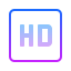 High Definition Icon