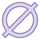 Null Symbol icon