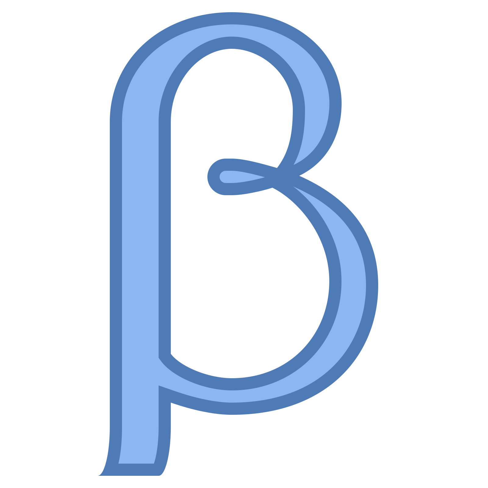 beta字母头像图片