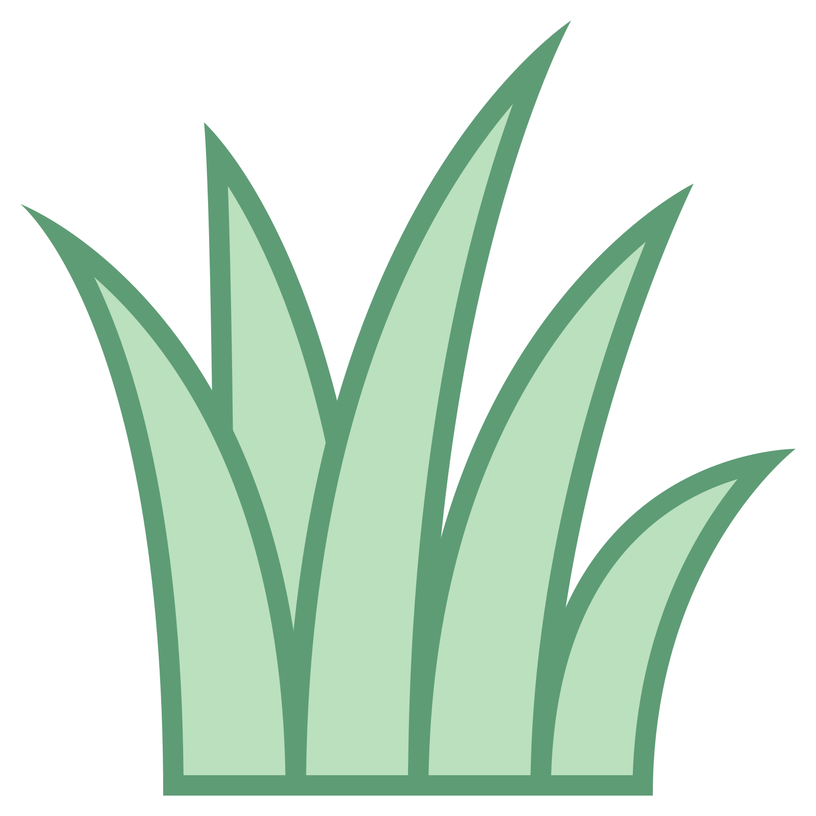草 透明图标