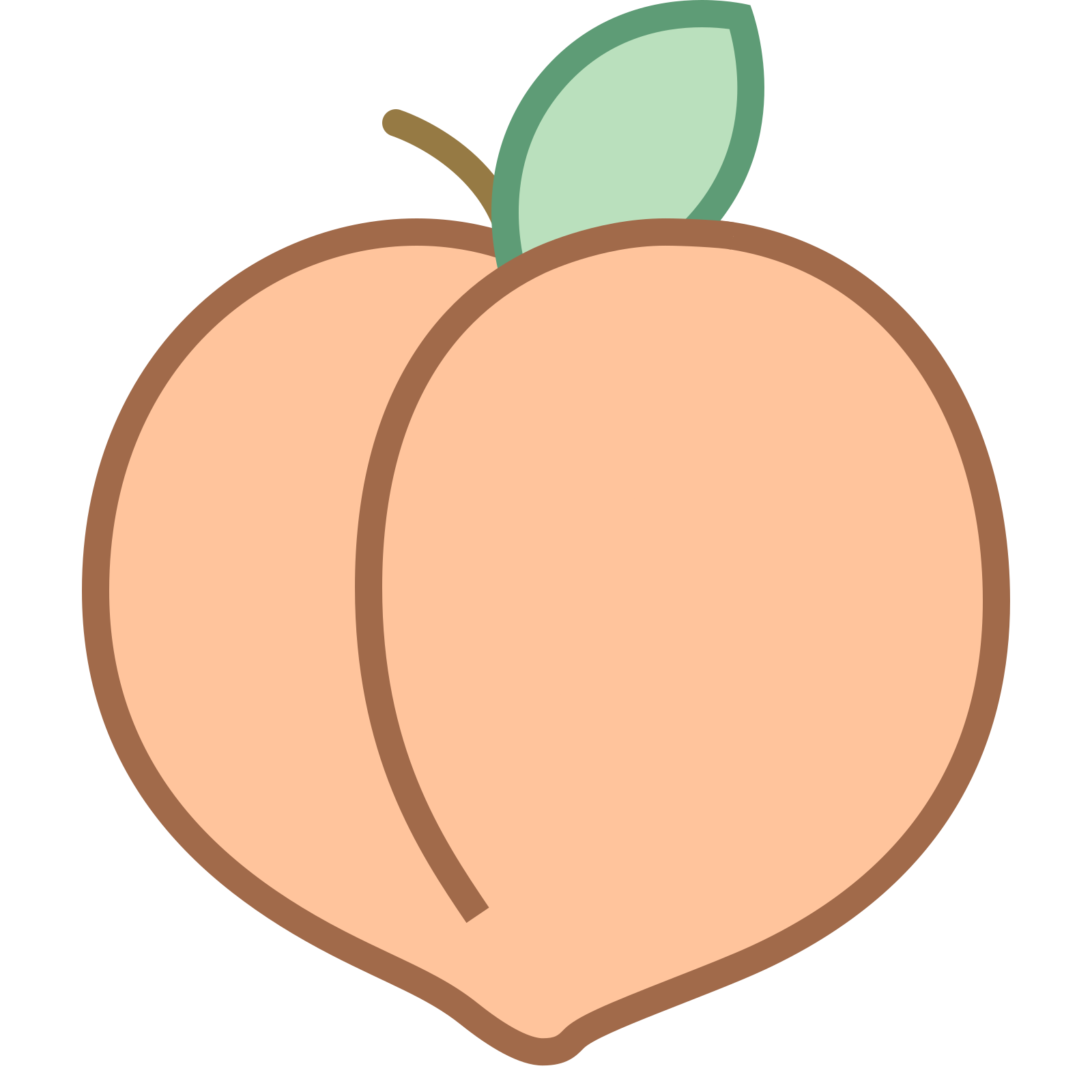 Download Peach Icon - free download, PNG and vector