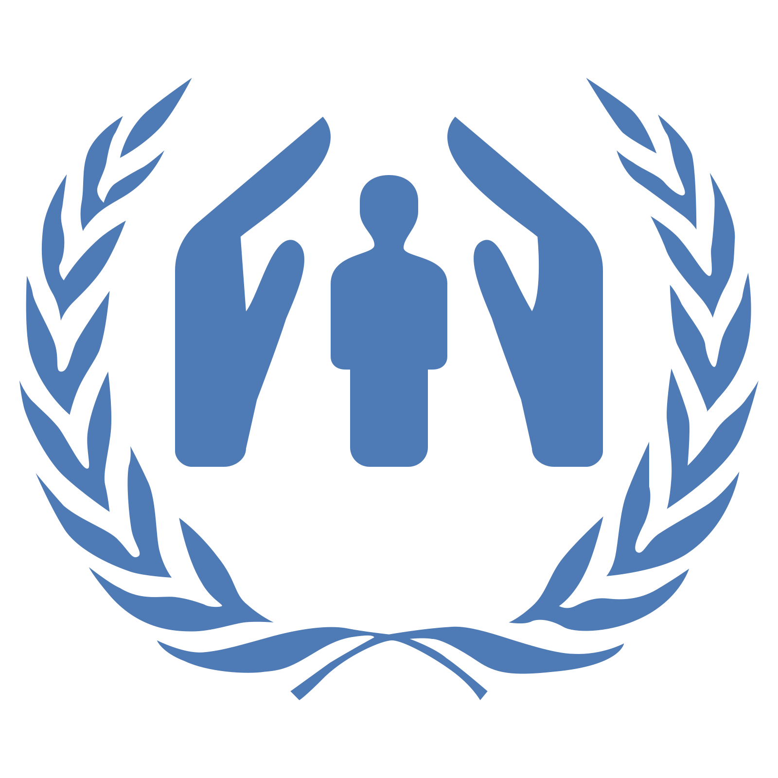 联合国难民署 透明图标