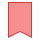 bookmark ribbon icon