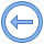 Flèche gauche icon