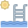 outdoor swimming-pool icon