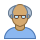 Person Old Male Skin Type 5 icon