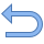 u turn-to-left icon