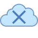 cloud cross icon