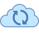 cloud sync icon