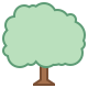 deciduous tree icon