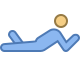 Person Laying Down icon