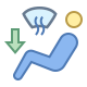 Windshield Defroster and Foot Outlet icon