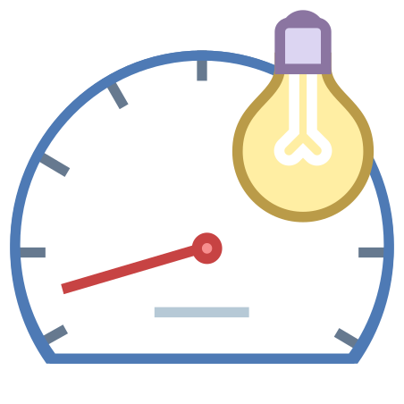 Illumination Brightness icon in Office Style