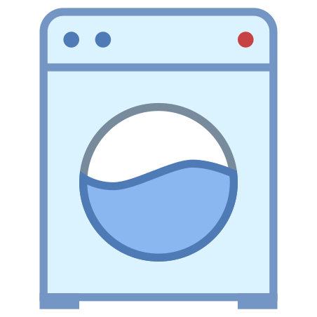 Washing Machine Icon In Office Style