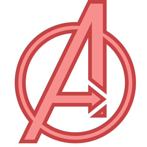 Office スタイルでの アベンジャーズ のアイコン