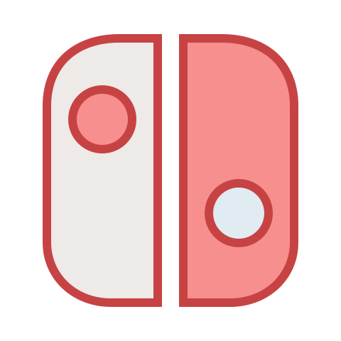 Nintendo Switch Logo Icon In Office Style