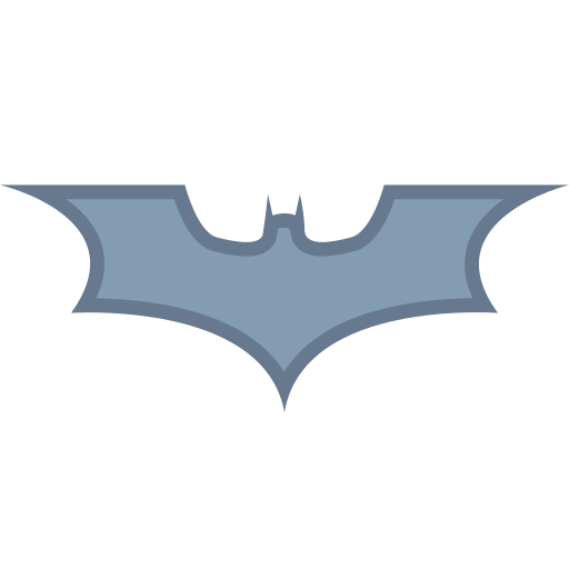 Icono de Batman nuevo estilo Office