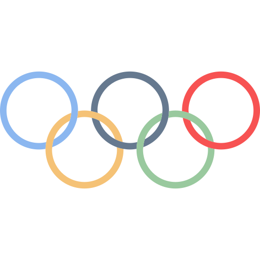 Olympic Rings icon in Office Style