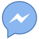 facebook messenger--v2 icon