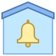 secured by-alarm-system icon