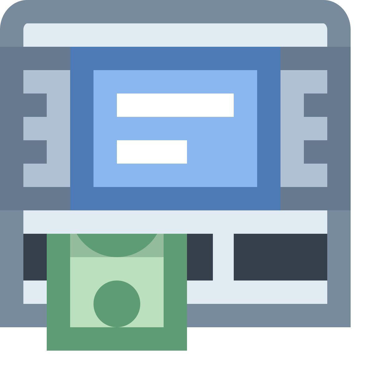 office xs style guichet automatique icon