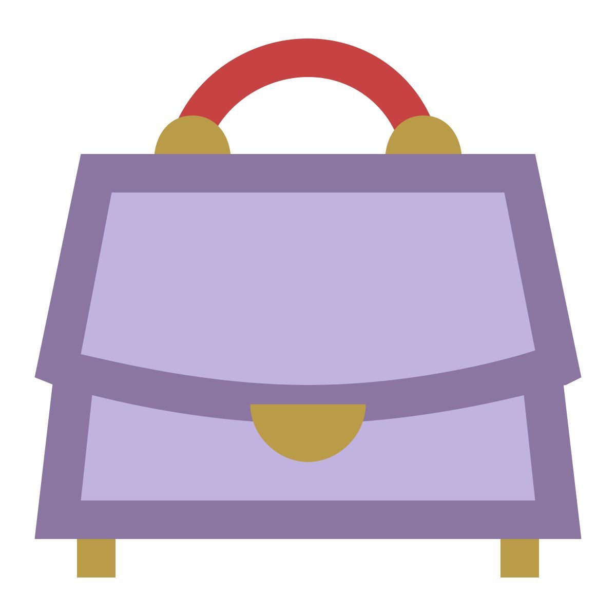 office xs style tasche vorderansicht icon