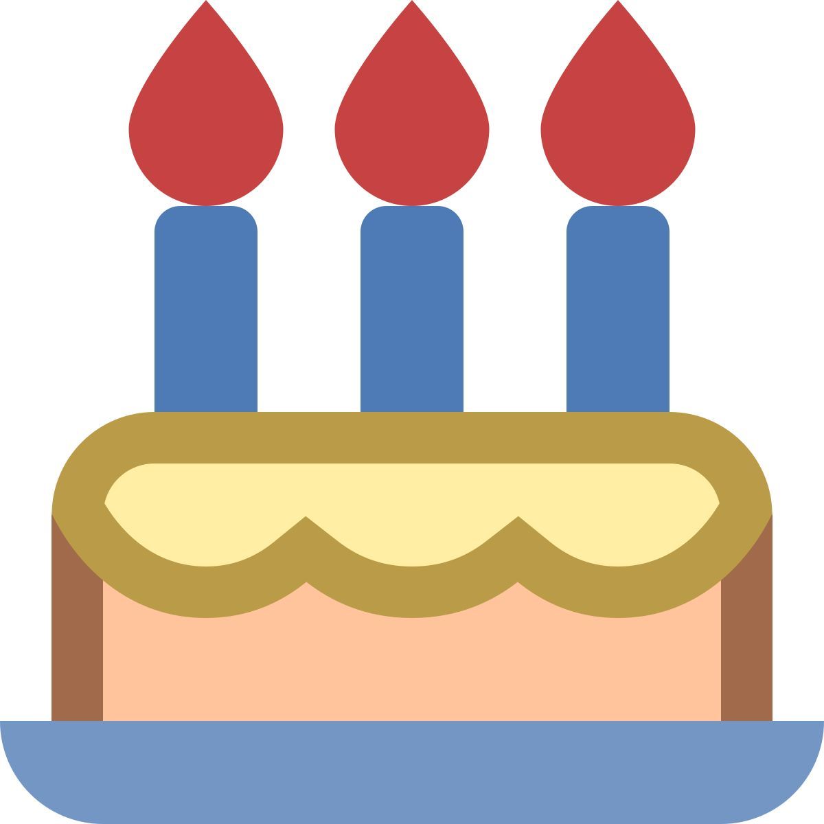 office xs style birthday icon