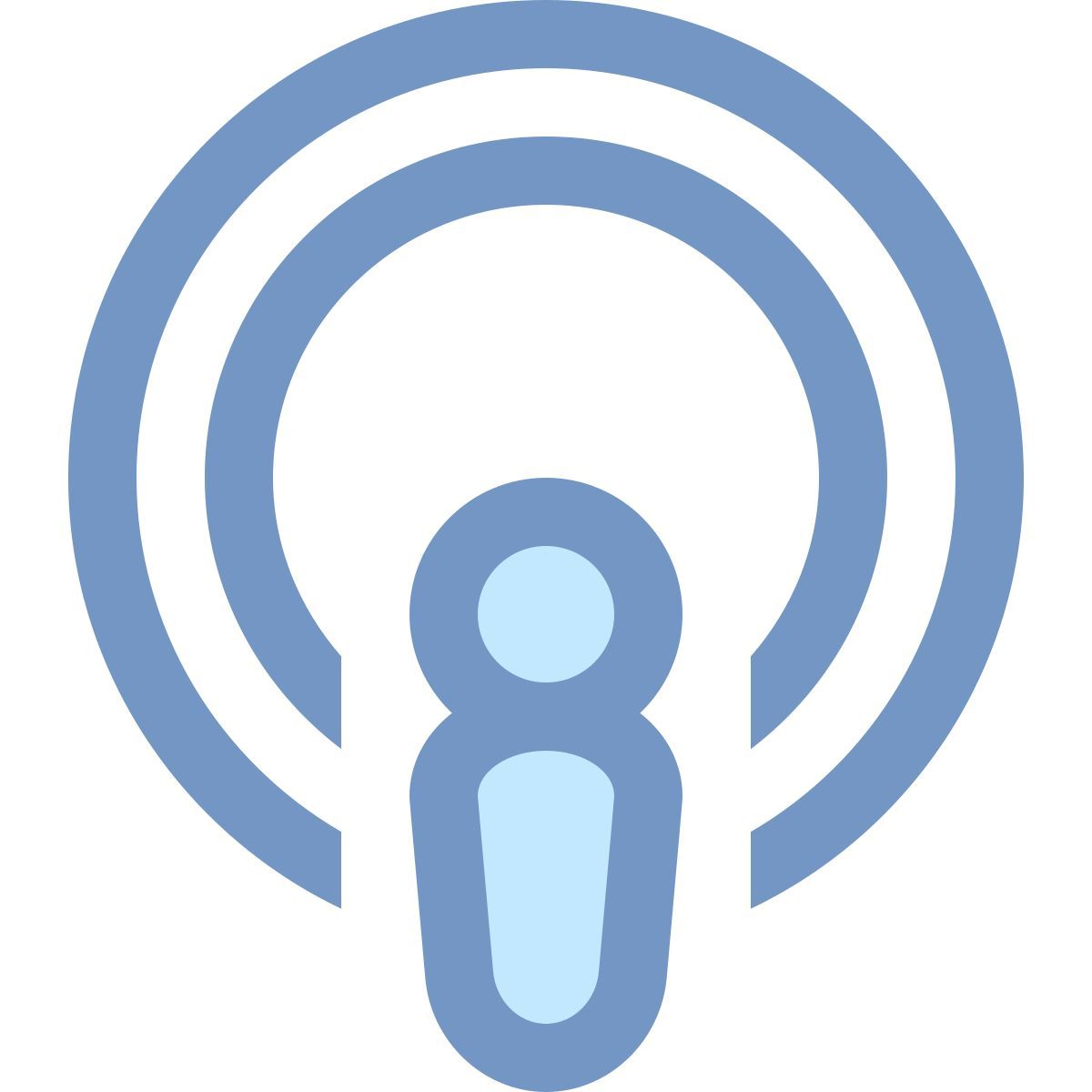 office xs style 浏览播客 icon