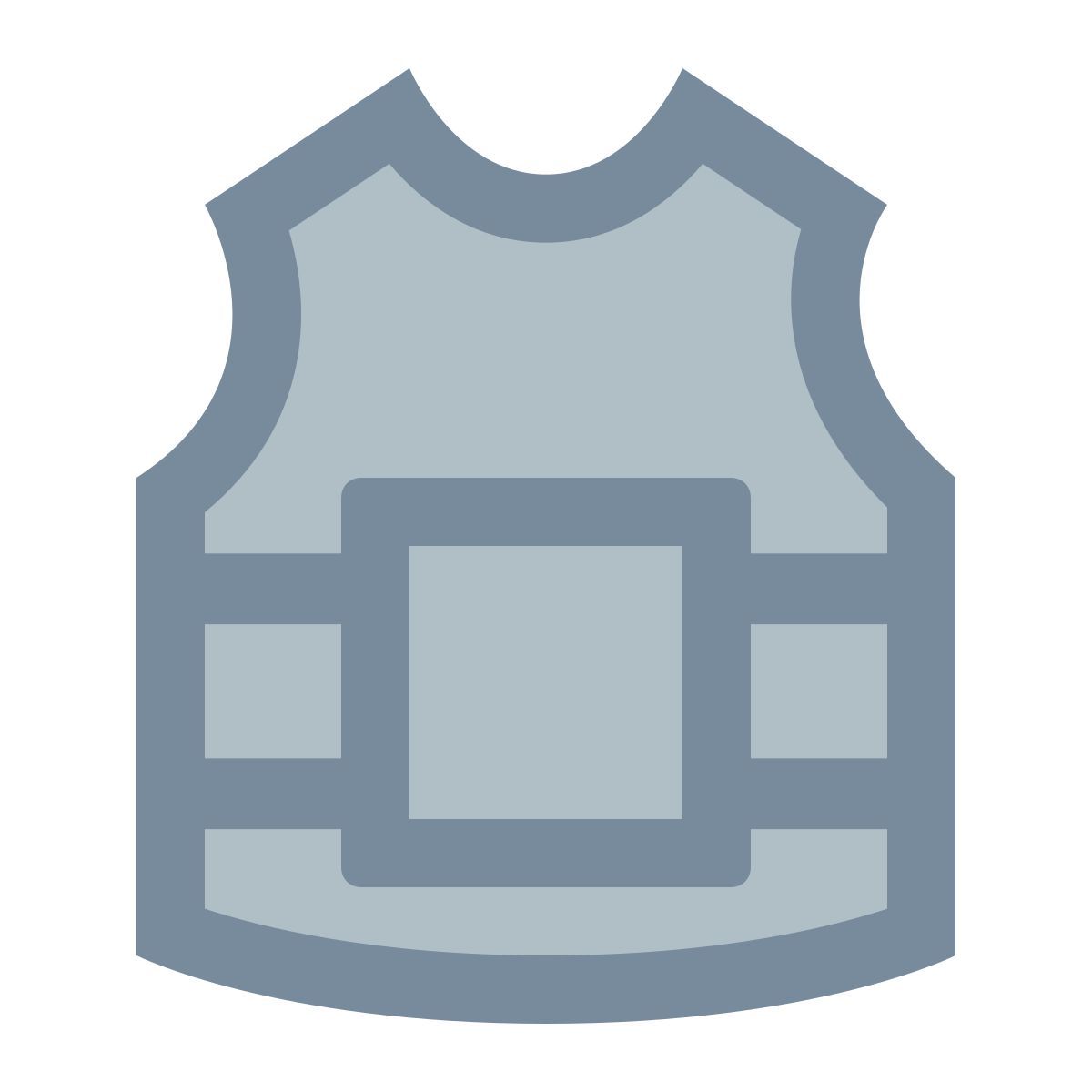 office xs style gilet pare balles icon